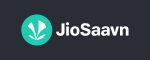 JioSaavn Music Logo with Black Background